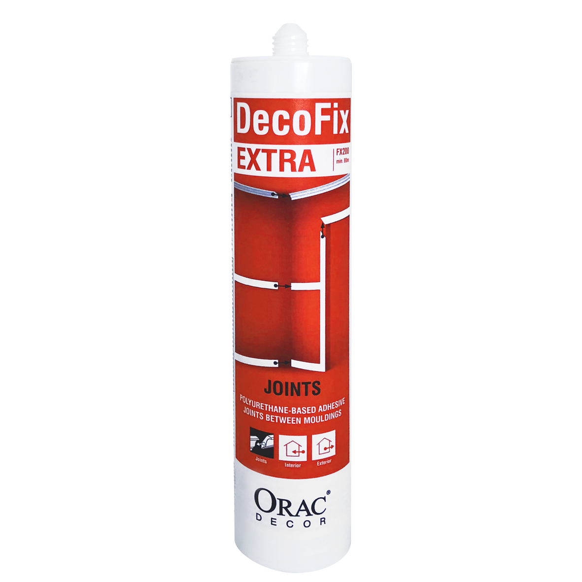 Coving Cornice adhesive FX400DecoFix Ultra